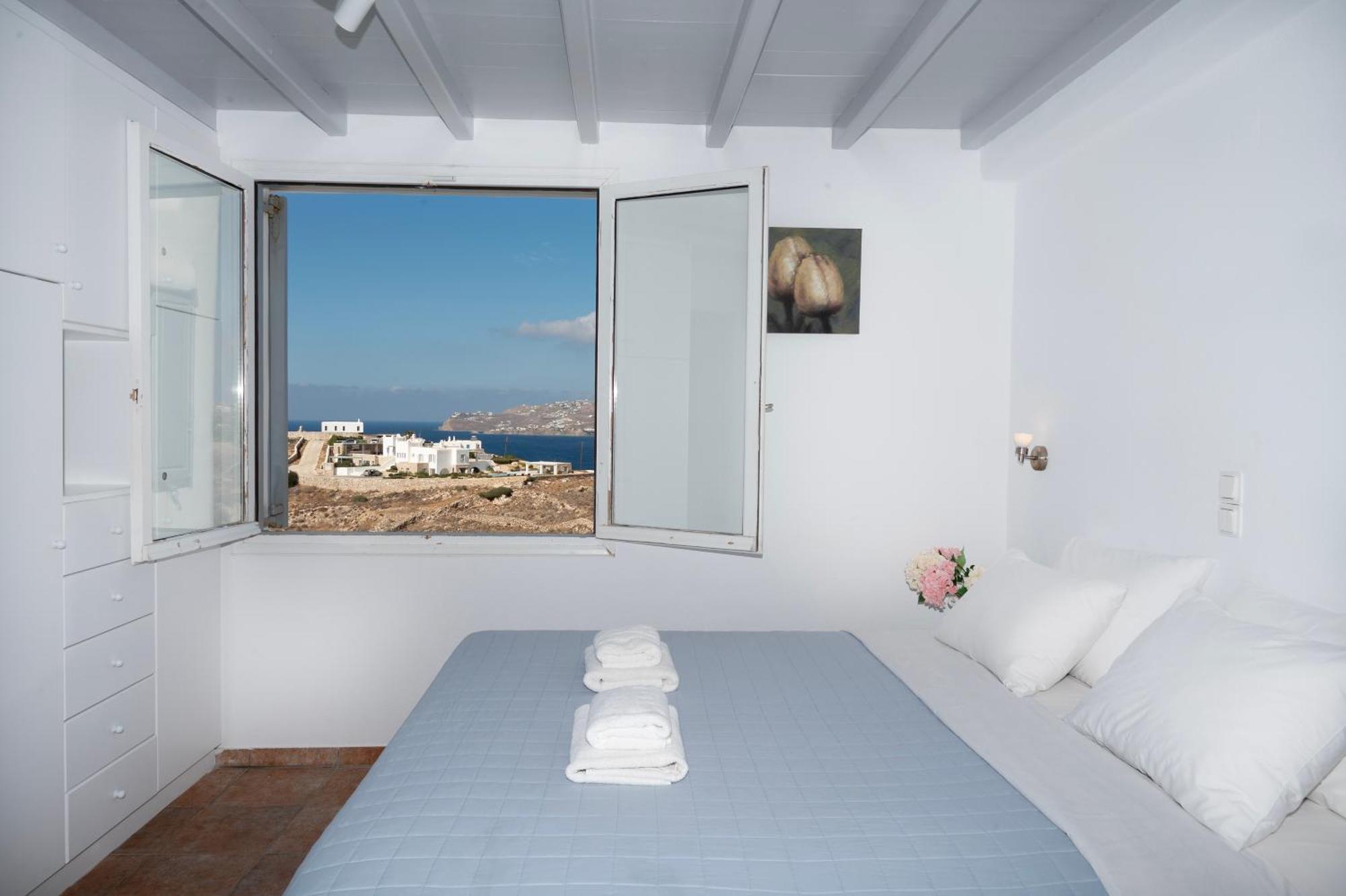 Villa Anema Mykonos - Blue Views Mykonos Villas Mykonos Town Buitenkant foto
