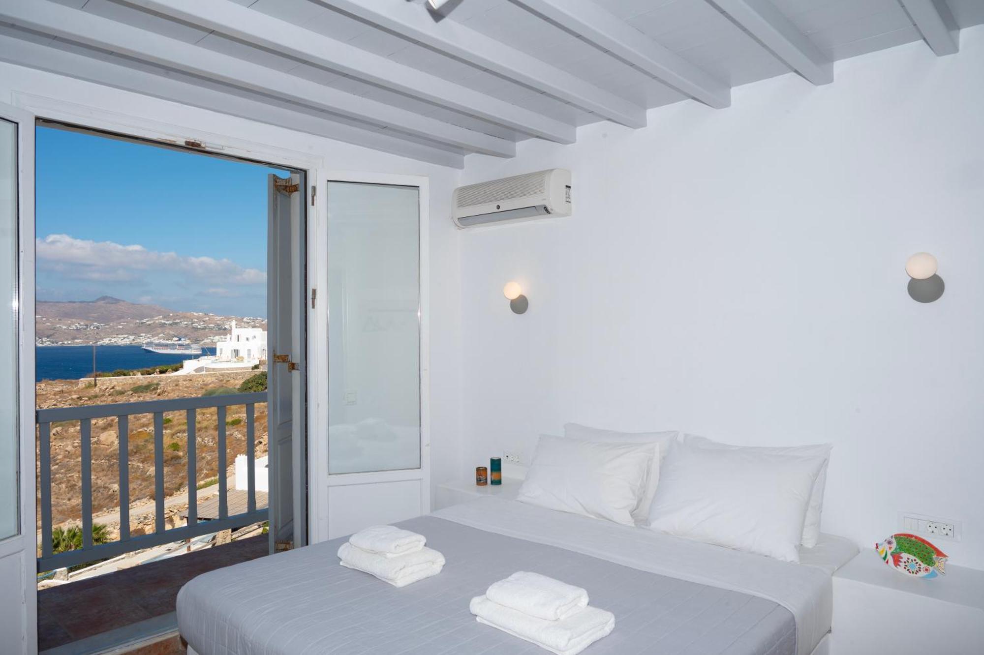 Villa Anema Mykonos - Blue Views Mykonos Villas Mykonos Town Buitenkant foto
