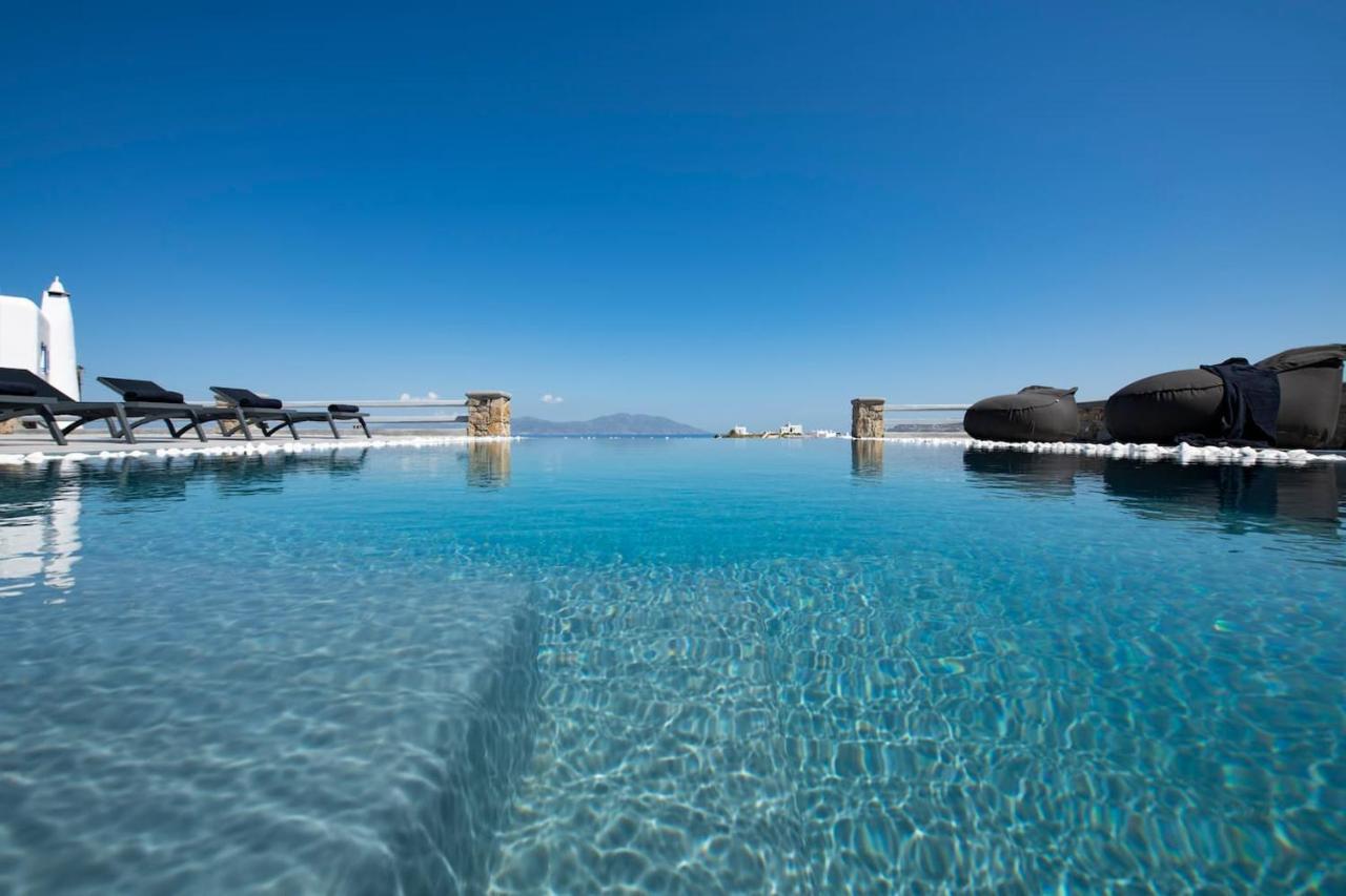 Villa Anema Mykonos - Blue Views Mykonos Villas Mykonos Town Buitenkant foto