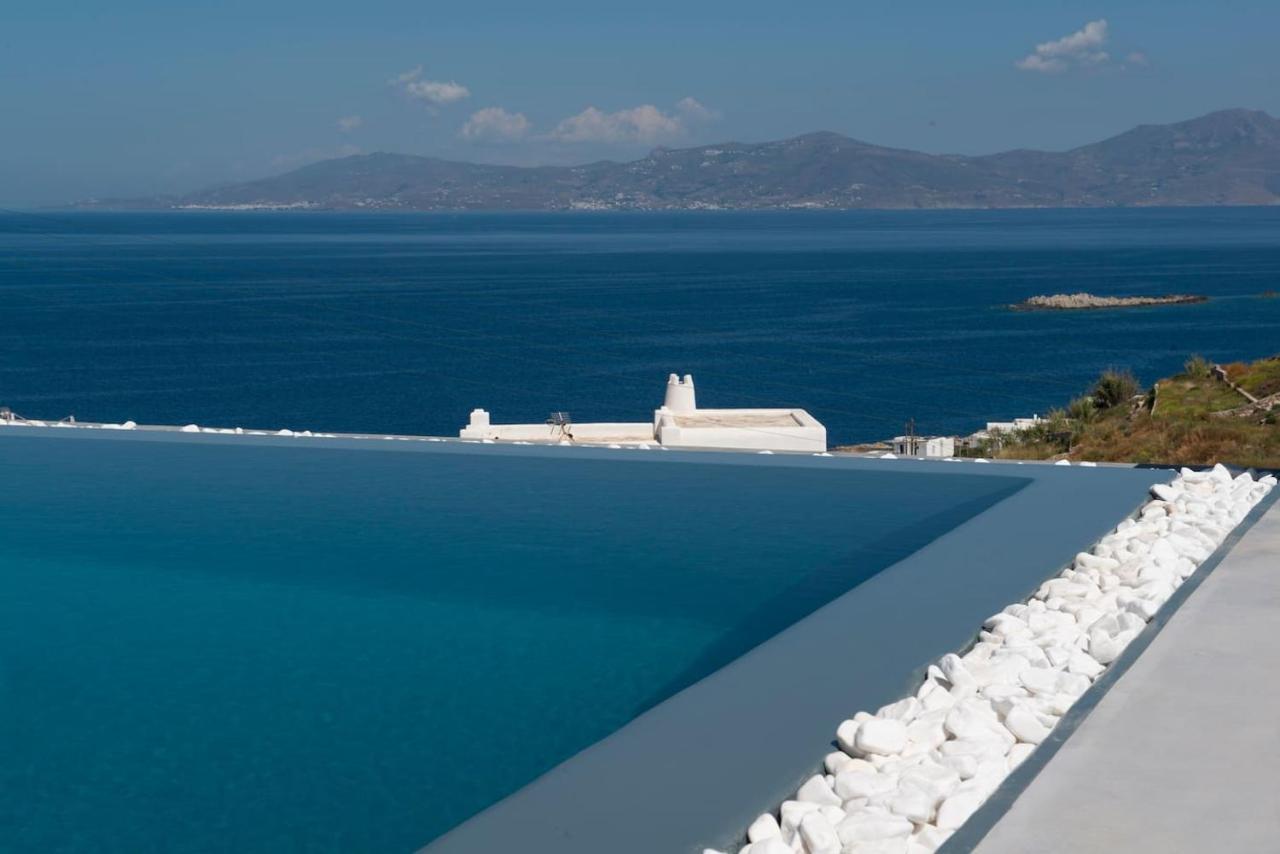 Villa Anema Mykonos - Blue Views Mykonos Villas Mykonos Town Buitenkant foto